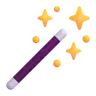 魔法棒 Emoji 🪄 image - Microsoft 3D Fluent style