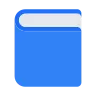 Emoji Libro blu 📘 image - Tossface style