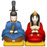 ตุ๊กตาญี่ปุ่น Emoji 🎎 image - WhatsApp style