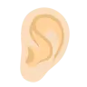 Ear: Light Skin Tone Emoji 👂🏻 image - Google Noto Color style