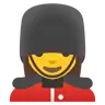 Woman Guard Emoji 💂‍♀️ image - Google Noto Color style