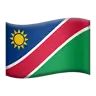 Flag: Namibia Emoji 🇳🇦 image - Apple style