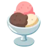 Ice Cream Emoji 🍨 image - Google Noto Color style