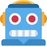 Emoji Robot Face 🤖 image - Twitter / X (Twemoji) style