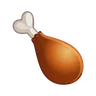 ขาสัตว์ปีก Emoji 🍗 image - Telegram style