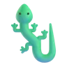 Emoji Lucertola 🦎 image - Microsoft 3D Fluent style