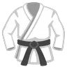 Emoji Uniforme di arti marziali 🥋 image - Google Noto Color Animated style