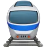 Zug Emoji 🚆 image - Apple style
