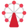Ferris Wheel Emoji 🎡 image - Tossface style