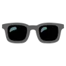 Emoji Ochelari de soare negri 🕶 image - Google Noto Color style