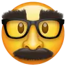 Emoji Faccia mascherato 🥸 image - WhatsApp style