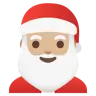 Santa Claus: Medium-Light Skin Tone Emoji 🎅🏼 image - Google Noto Color style