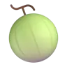 Melon Emoji 🍈 image - Microsoft 3D Fluent style