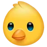 Emoji Baby Chick 🐤 image - WhatsApp style