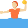 Person Playing Water Polo: Medium-Light Skin Tone Emoji 🤽🏼 image - Twitter / X (Twemoji) style