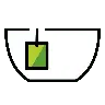 Filiżanka bez uchwytu Emoji 🍵 image - OpenMoji style