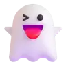 Emoji Fantasma 👻 image - Microsoft 3D Fluent style