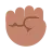 Raised Fist: Medium Skin Tone
