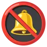 Glocke mit Stornoanschlag Emoji 🔕 image - Google Noto Color style