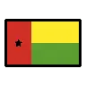 Flag: Guinea-Bissau Emoji 🇬🇼 image - OpenMoji style