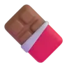 Chocolate Bar Emoji 🍫 image - Microsoft 3D Fluent style