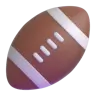 อเมริกันฟุตบอล Emoji 🏈 image - Microsoft 3D Fluent style