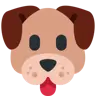 Dog Face Emoji 🐶 image - Twitter / X (Twemoji) style