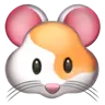 仓鼠脸 Emoji 🐹 image - Apple style