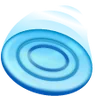 Flying Disc Emoji 🥏 image - Samsung style