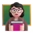 Woman Teacher: Light Skin Tone
