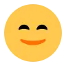Emoji Volto sorridente con occhi sorridenti 😊 image - Tossface style