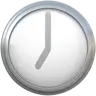 Emoji Orologio Face Seven Oclock 🕖 image - Apple style