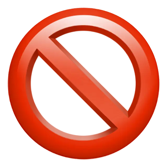 Nessun segno di entrata