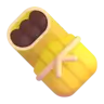 Tamal Emoji 🫔 image - Microsoft 3D Fluent style