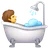 Person Taking Bath