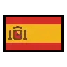 Flag: Spain Emoji 🇪🇸 image - OpenMoji style