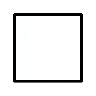 Weißes großes Quadrat Emoji ⬜ image - OpenMoji style