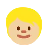 Child: Medium-Light Skin Tone Emoji 🧒🏼 image - Twitter / X (Twemoji) style