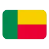 Flag: Benin Emoji 🇧🇯 image - Tossface style