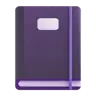 สมุดบันทึก Emoji 📓 image - Microsoft 3D Fluent style
