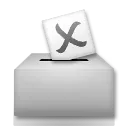 Ballot Box With Ballot