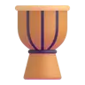 Długi bęben Emoji 🪘 image - Microsoft 3D Fluent style