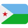 Flag: Djibouti Emoji 🇩🇯 image - Twitter / X (Twemoji) style