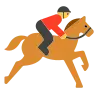 Emoji Corsa di cavalli 🏇 image - Tossface style