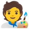 Artist Emoji 🧑‍🎨 image - Google Noto Color style