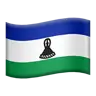 Flag: Lesotho Emoji 🇱🇸 image - Apple style