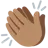 Clapping Hands: Medium Skin Tone