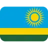 Flag: Rwanda Emoji 🇷🇼 image - Twitter / X (Twemoji) style