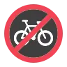 Proibido Bicicletas Emoji 🚳 image - Tossface style