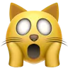 Face de chat lasse Emoji 🙀 image - Apple style